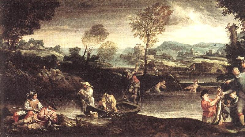 Fishing, CARRACCI, Annibale